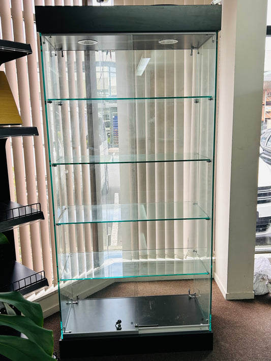 Tough Glass Display Shelving with LED Lighting