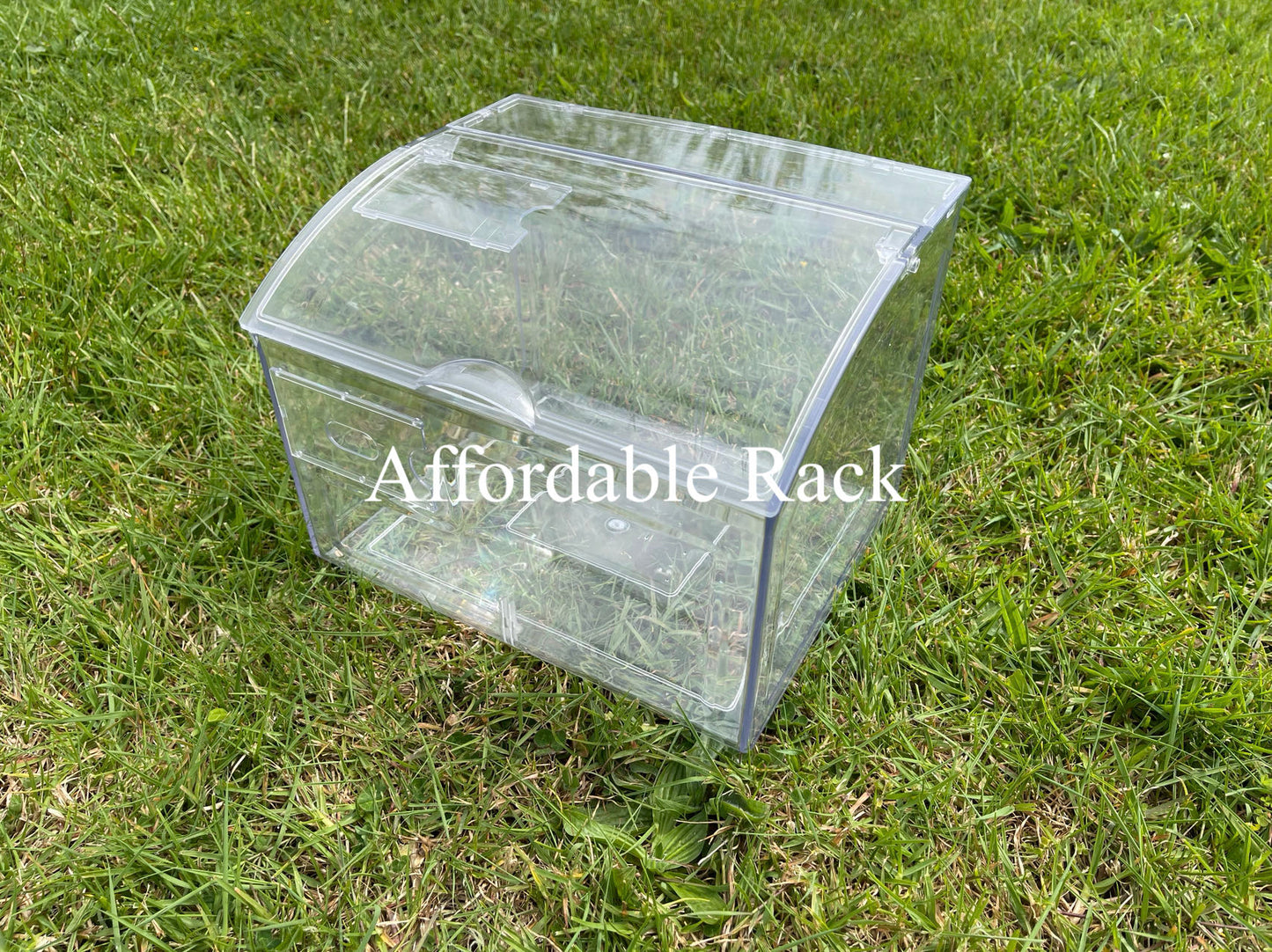 Bulk Bin with Lid for Retail Shelving (BIN220)
