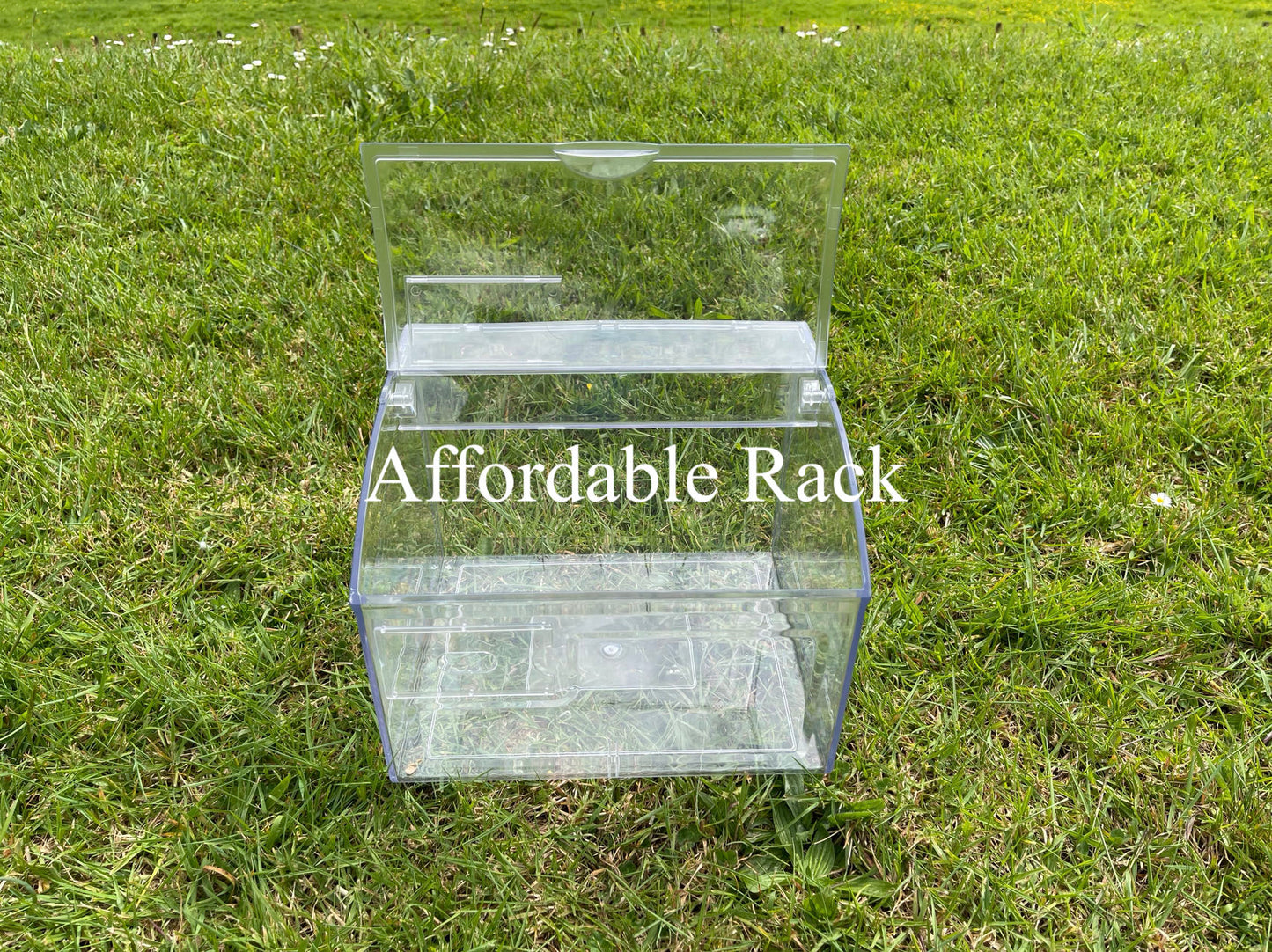 Bulk Bin with Lid for Retail Shelving (BIN180)