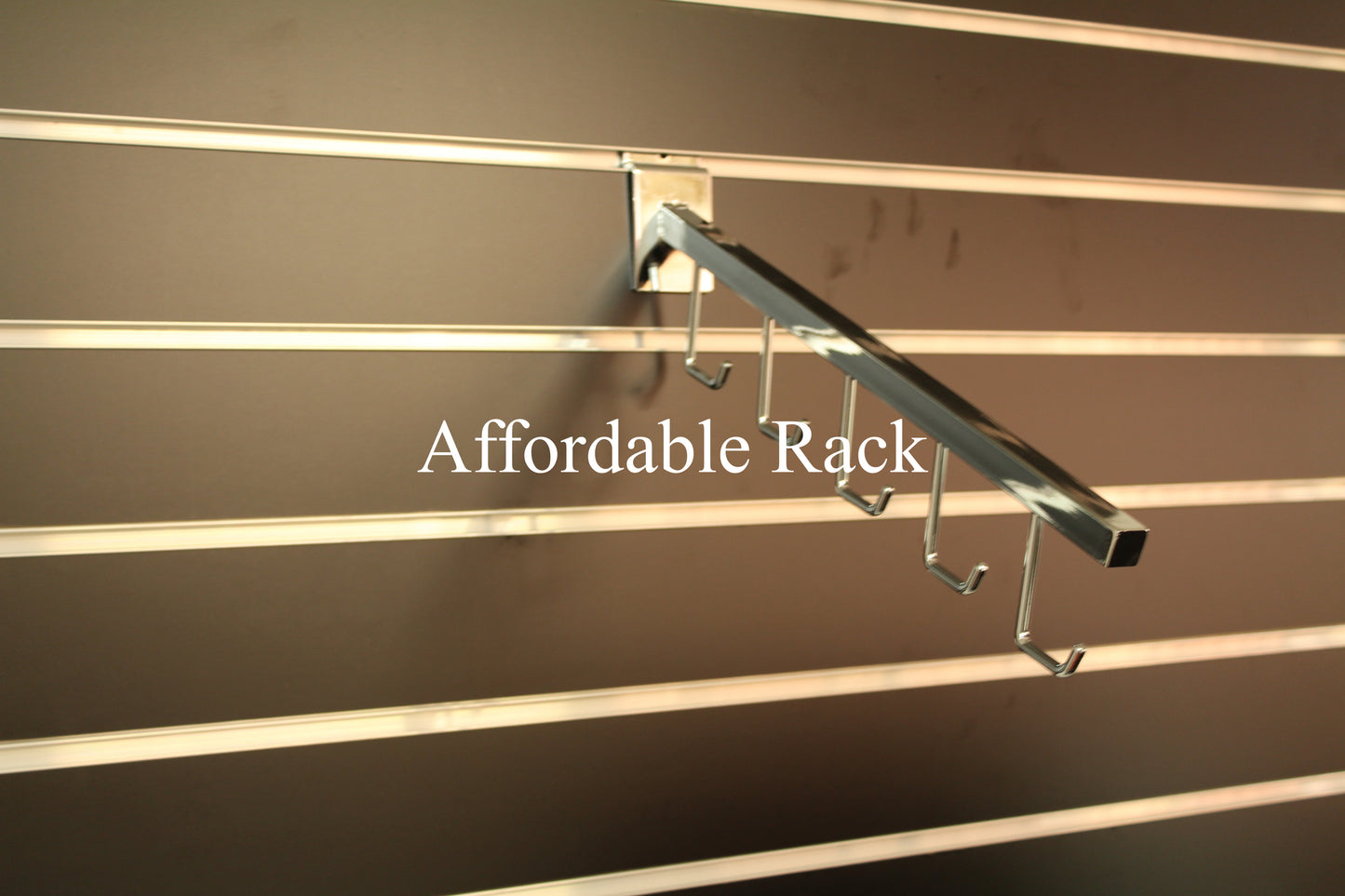 400mm Long Chrome Sloped Clothing Hook (SSC217)