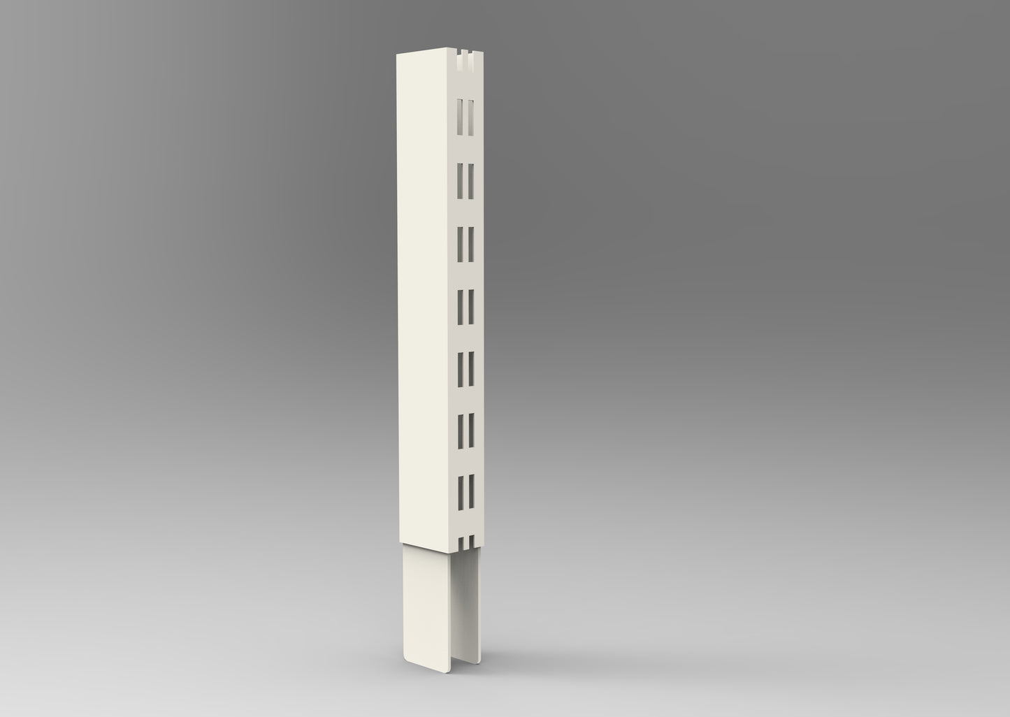 1200mm(H)x700(W)x400(D), Single Side Shelving (AF12S)