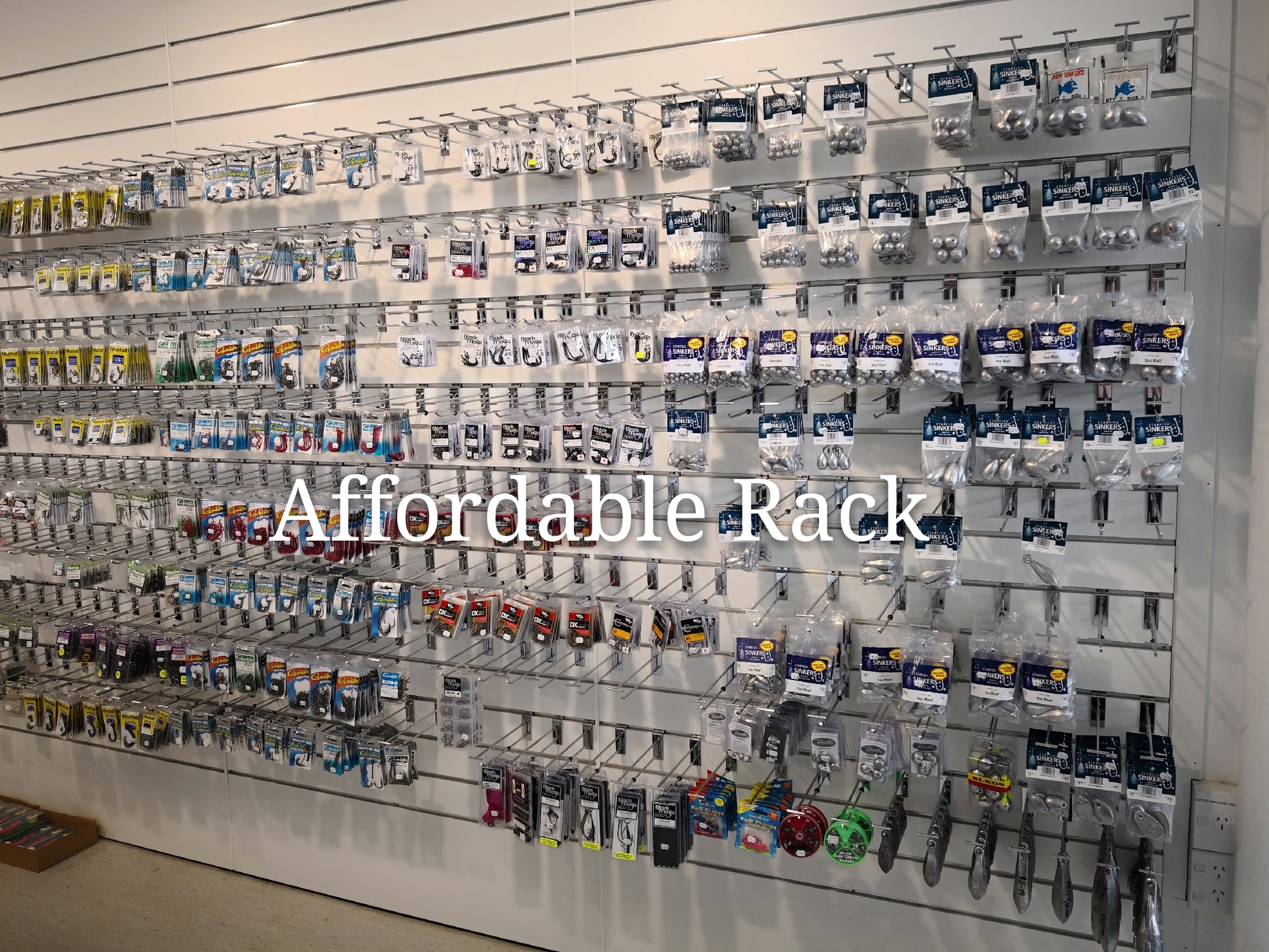 2.4m x 1.2m Slatwall White (SS2400W) - Affordable Rack