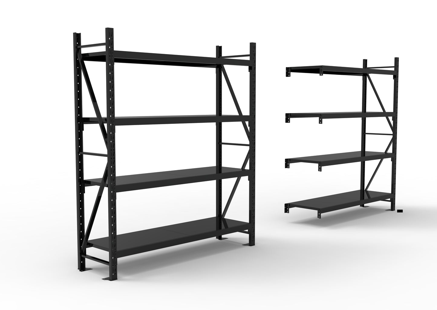 2000mm(H) x2050(W) x600(D) Warehouse Shelving (AFBU03-20B)