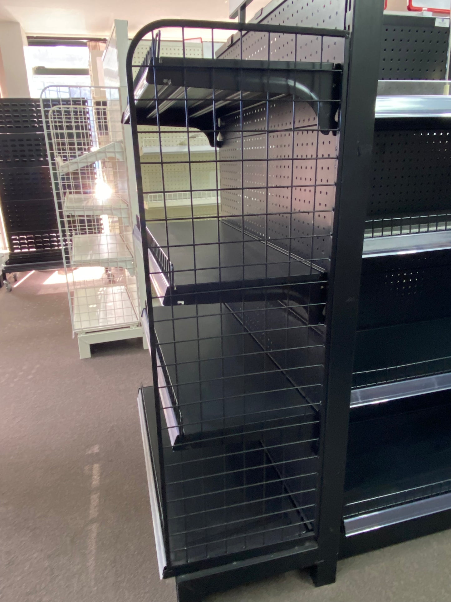 1500mm Side Fence for Retail Shelving (SF1500)