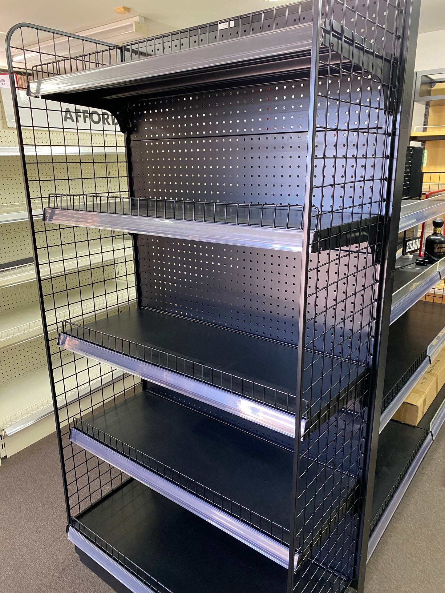 1800mm Side Fence for Retail Shelving (SF1800)