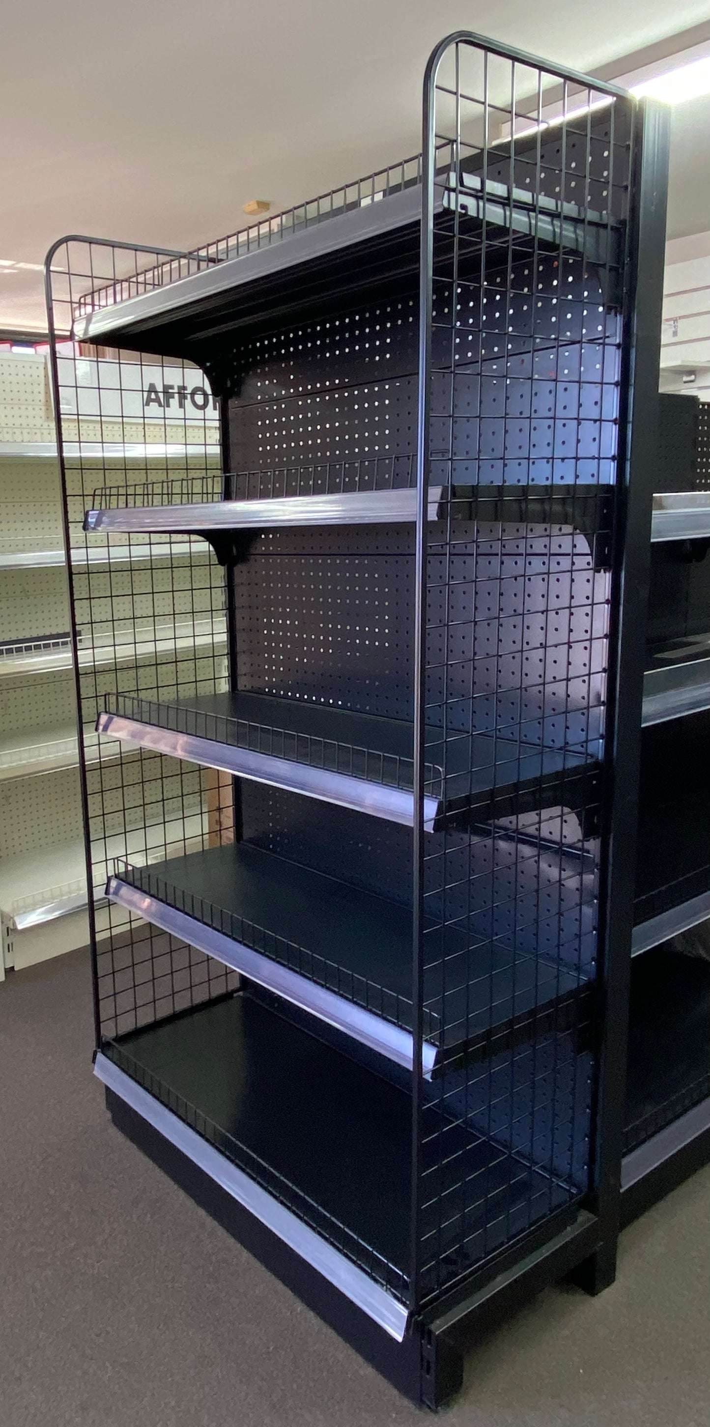 1800mm Side Fence for Retail Shelving (SF1800)