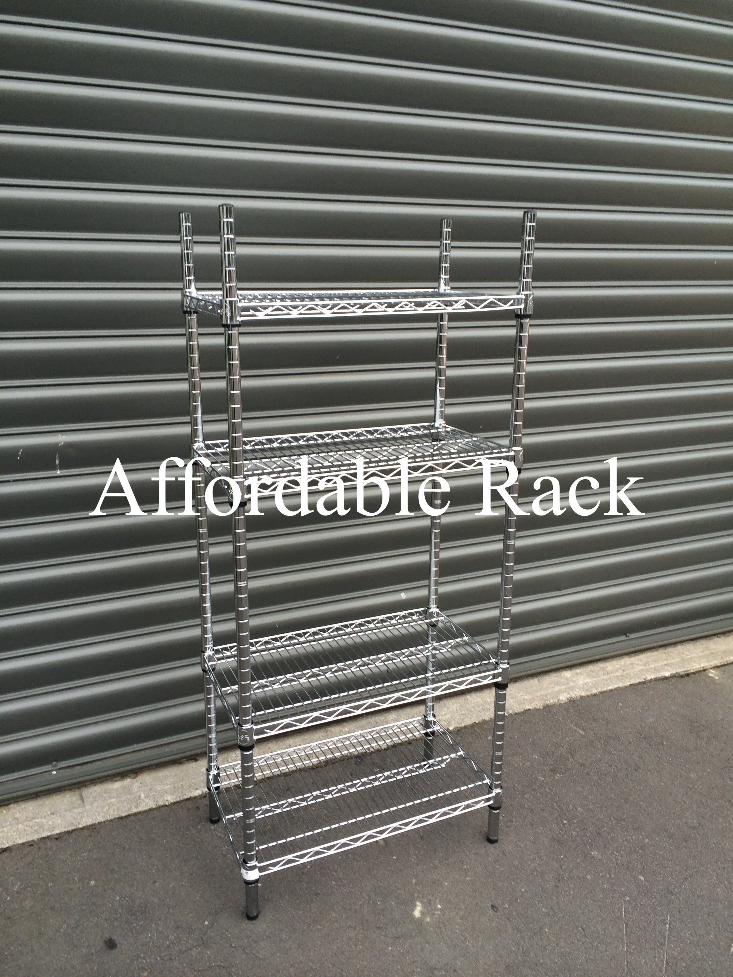 1.35m Chrome Racking (AF21) – Affordable Rack