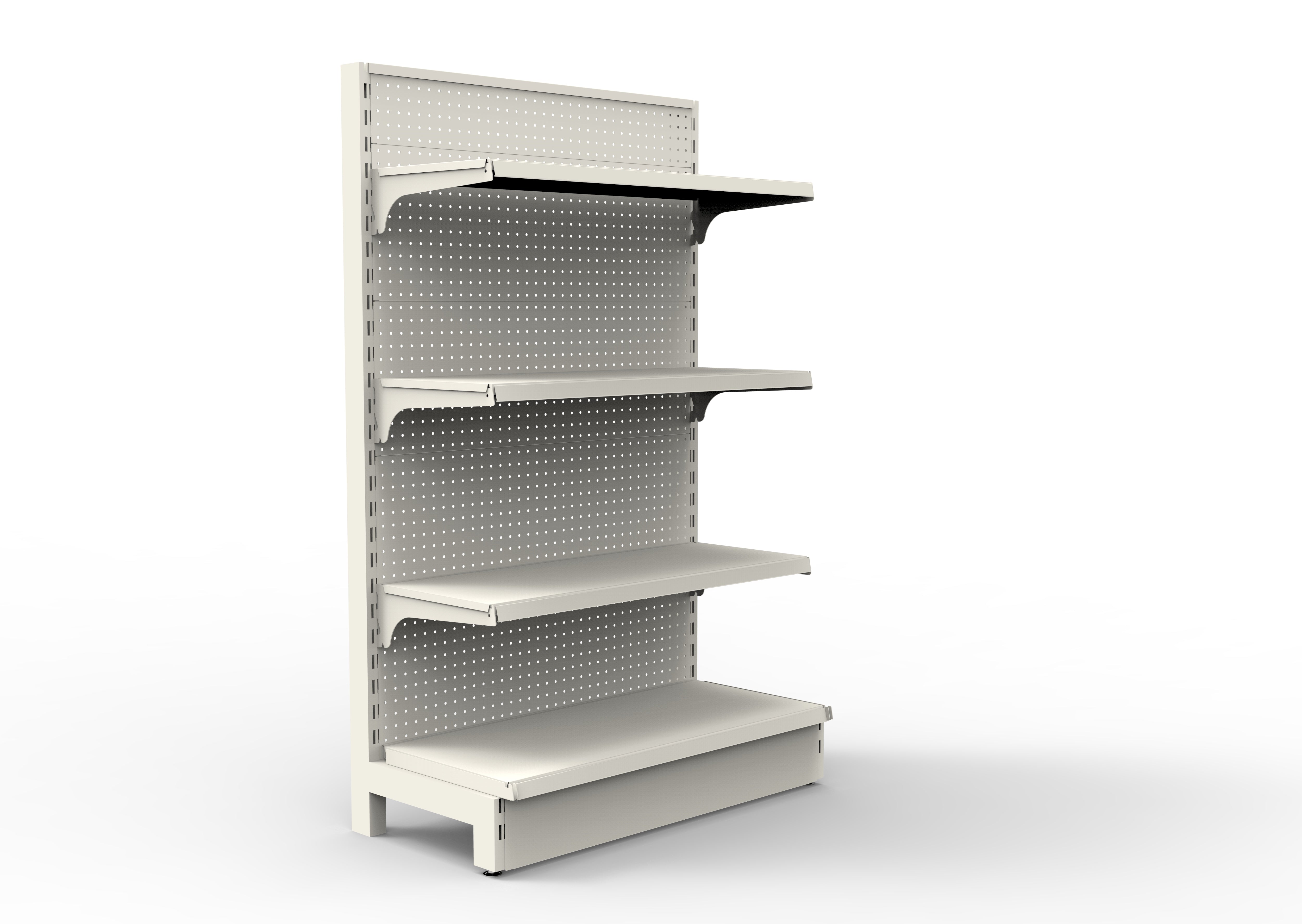Single Shelf Racking 1200mm(H)x700(W)x400(D), Single Side Shelving (AF12S) – Affordable Rack
