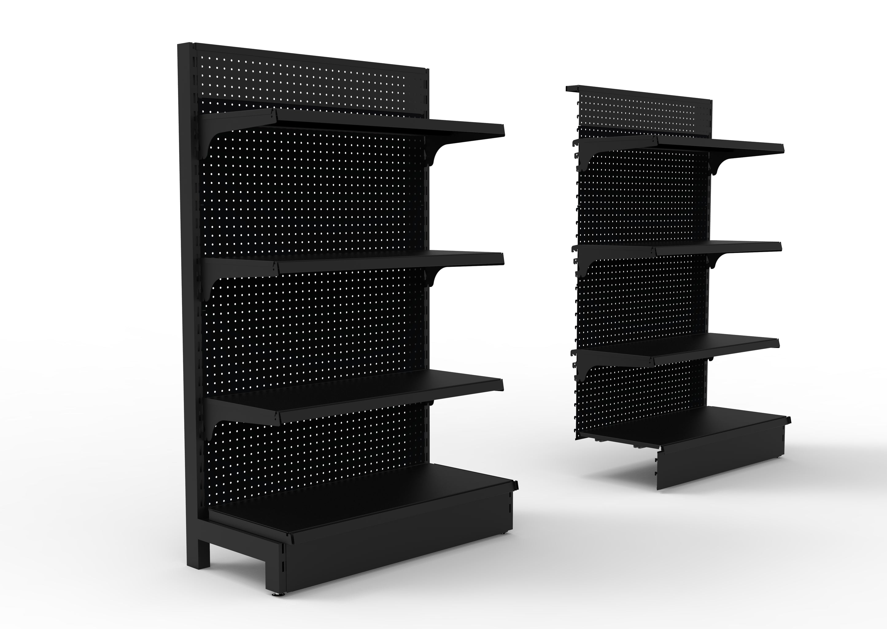 Single Shelf Racking 1500mm(H)x900(W)x450(D), Single Side Shelving (BRT1500S) – Affordable Rack