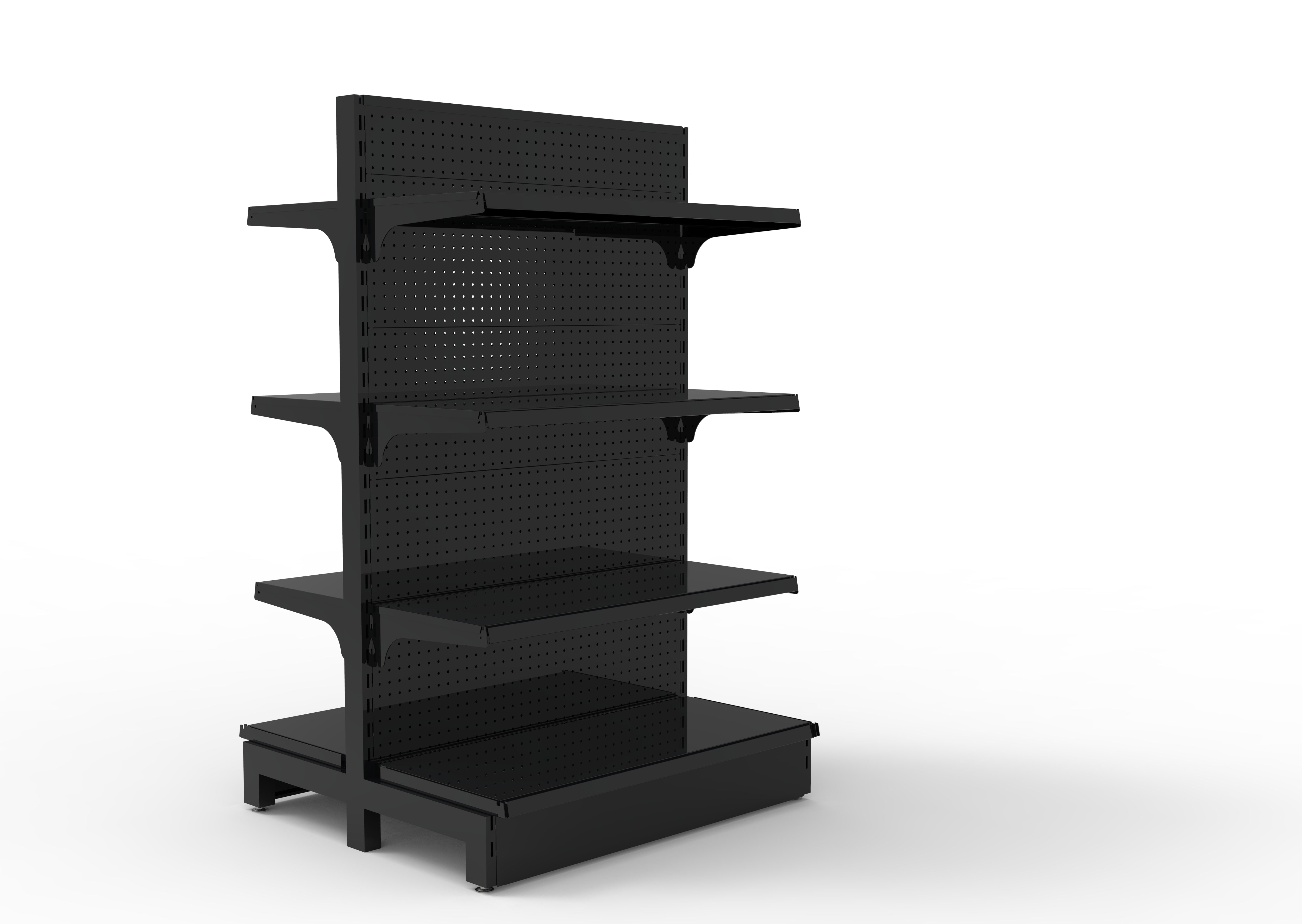Dual Rack Shelves 1350mm(H)x900(W)x900(D), Double Side Shelving (BRT1350D) – Affordable Rack