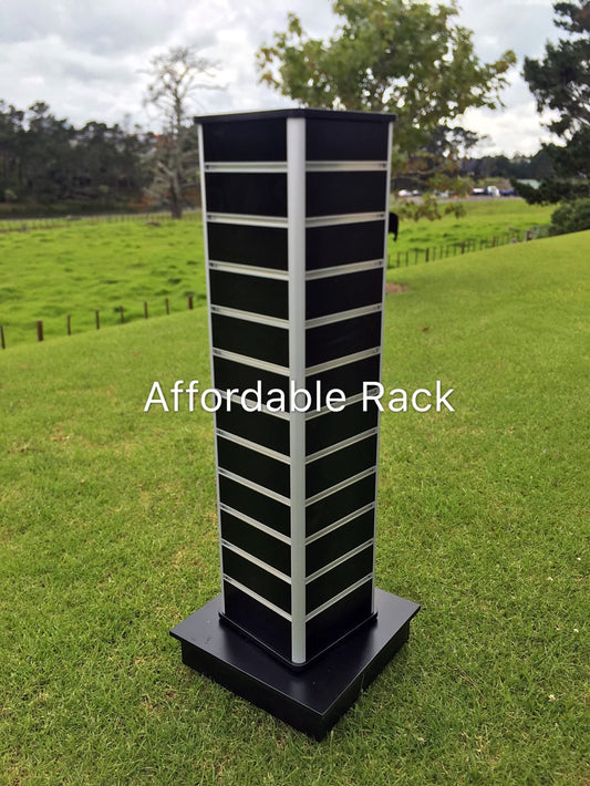 Slatwall Display Stand with Wheels (SG1400WW) - Affordable Rack